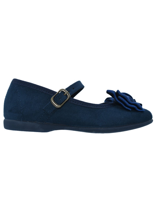 Zapato Niña/Hebilla Moño/Serra Azul -Pekis