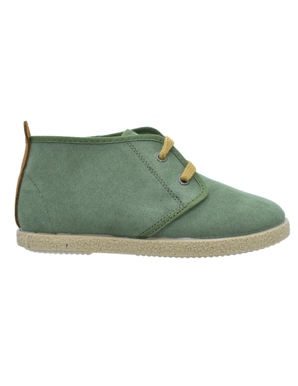 Botas Tokolate Bluche en Serratex Verde para Niño