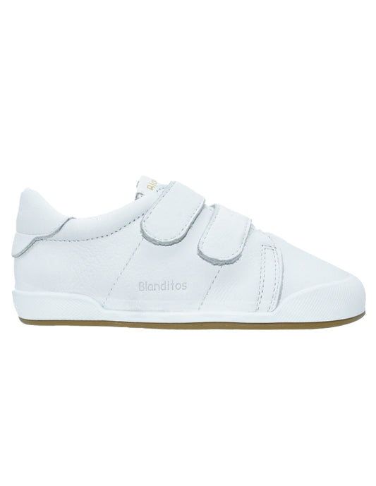 Zapato Barefoot Unisex Deportivo Suela Baja Blanco -Blanditos