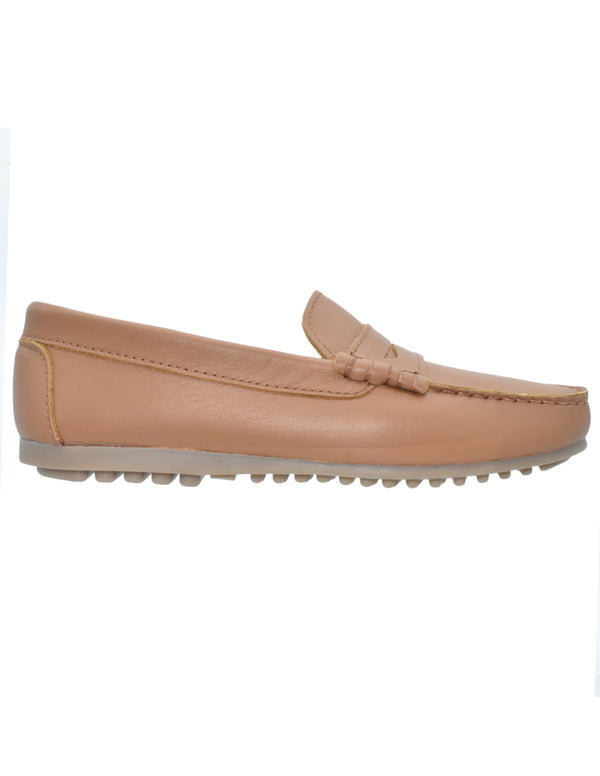 Mocasines Belinos Cuero con Antifaz para Niño