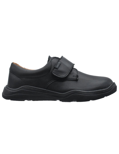 Zapatos Escolar  Coqueta Negros con Velcro para Niño