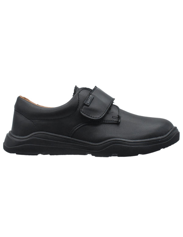 Zapatos Escolar  Coqueta Negros con Velcro para Niño