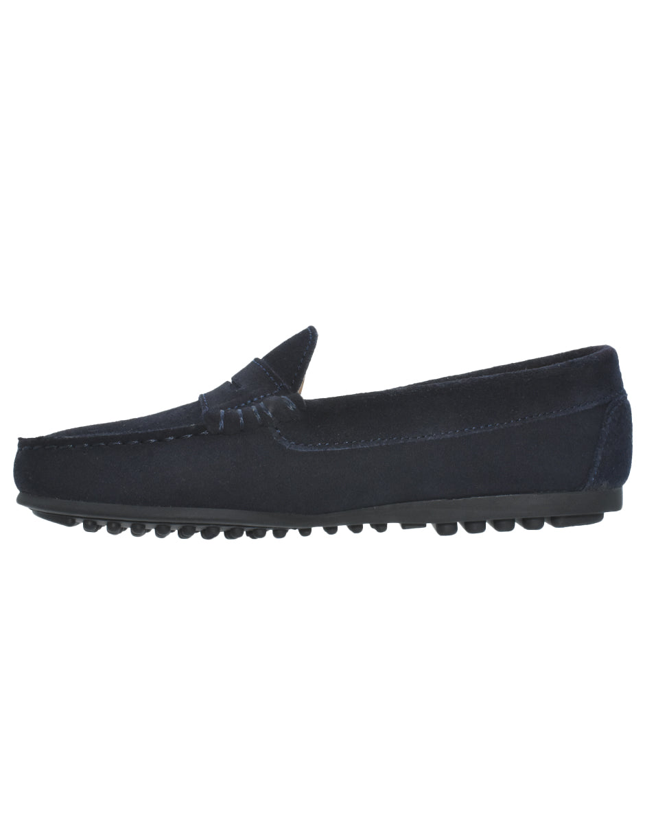 Mocasines Belinos Azul Marino con Antifaz para Niño