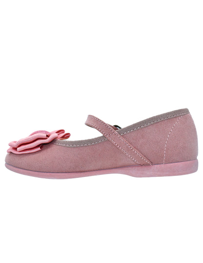 Zapato Niña/Hebilla Moño/Serra Rosa -Pekis