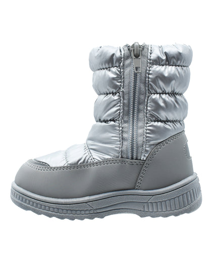 Bota Baja Georgie Boy Gris con Forro Borrega para Niña