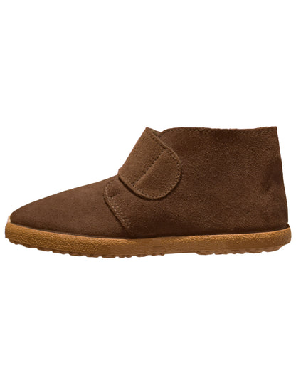 Zapato Niño Botin Safari Velcr Café -Pekis