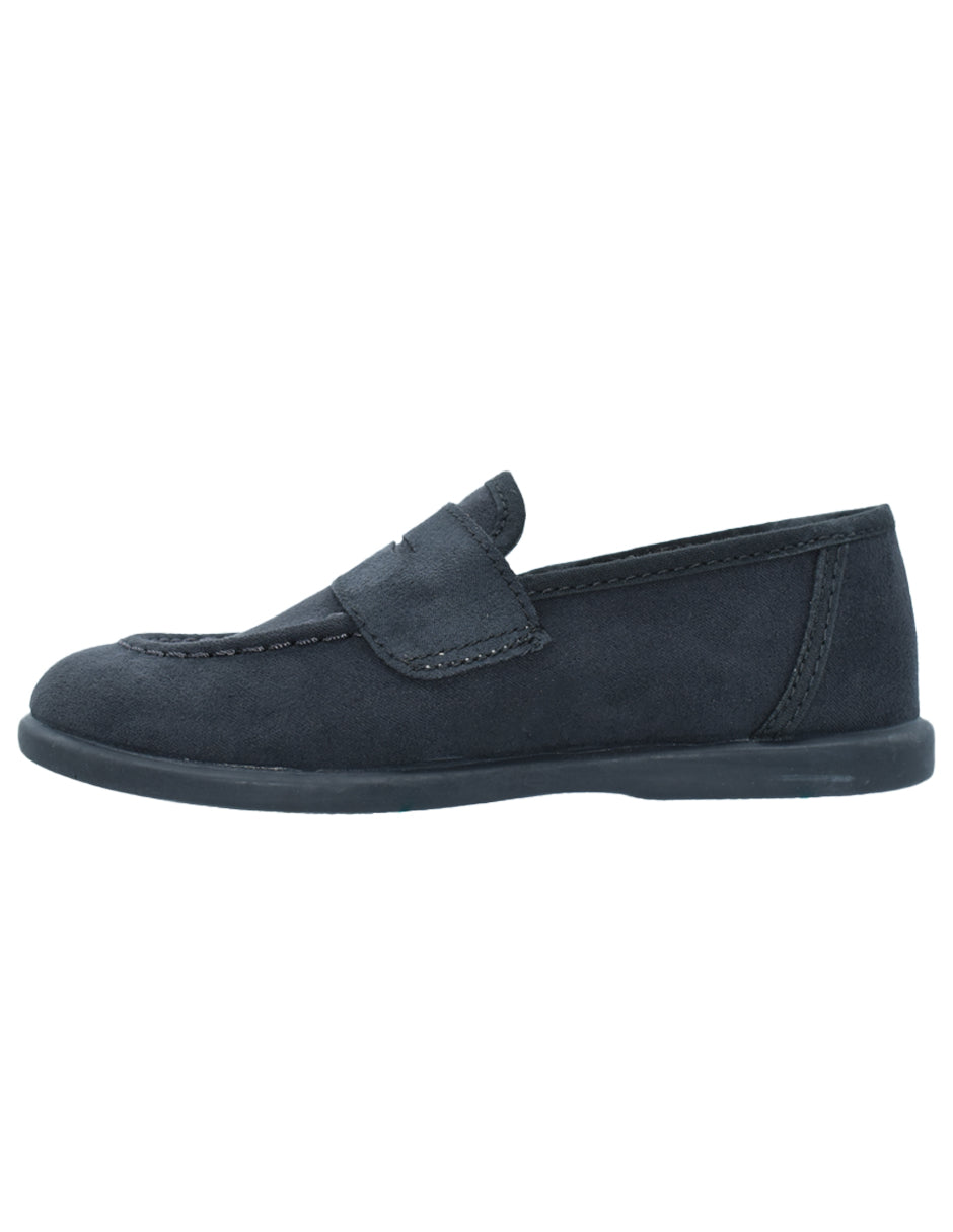 Zapato Niño Mocasín Serratex Gris -Pekis