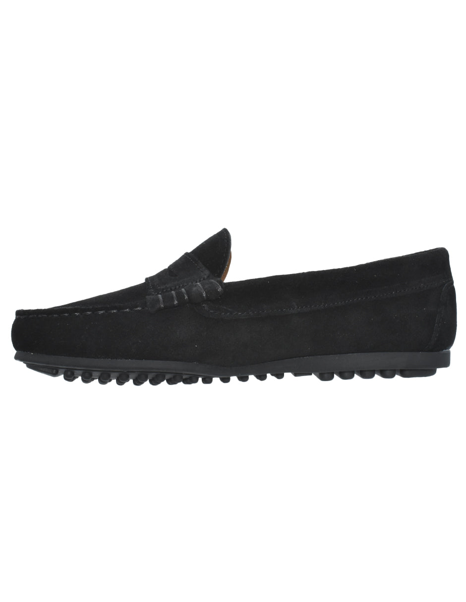 Mocasines Belinos Negros con Antifaz para Niño