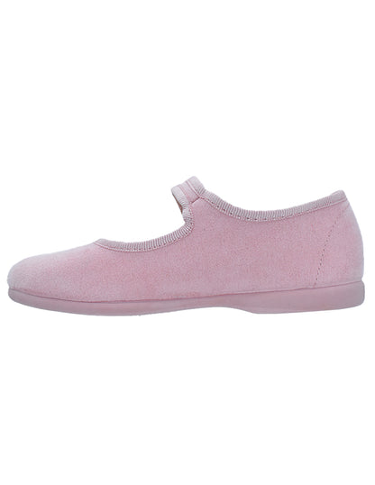 Zapato Niña/ Merceditas Correa Rosa -Tokolate