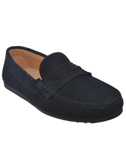 Mocasines Belinos Azul Marino con Antifaz para Niño