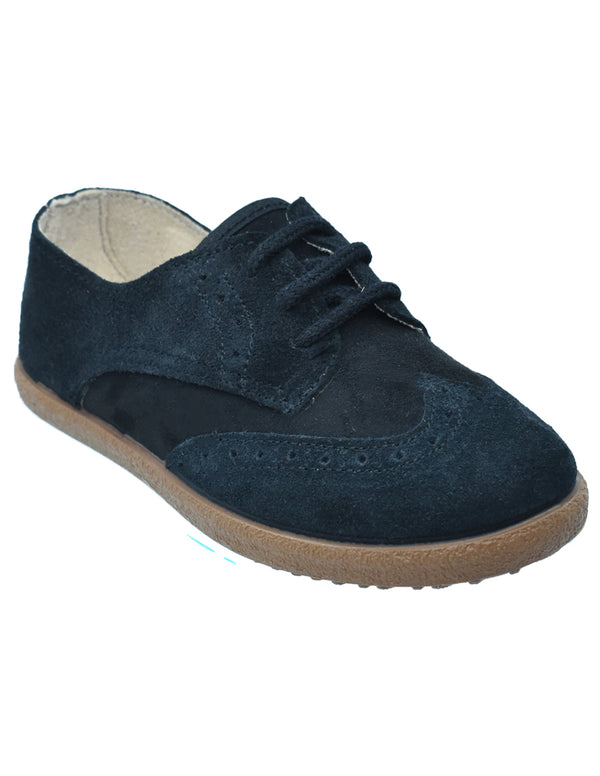 Zapatos de Vestir Pekis Azul Marino para Niño