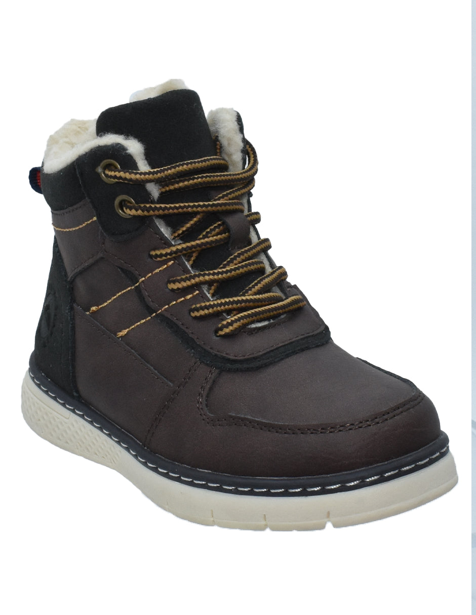 Botin Niño Forro Borrega
