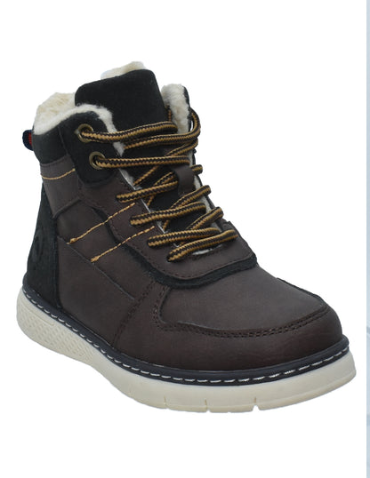 Botin Niño Forro Borrega