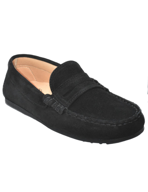 Mocasines Belinos Negros con Antifaz para Niño