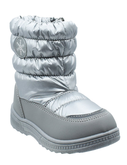 Bota Baja Georgie Boy Gris con Forro Borrega para Niña