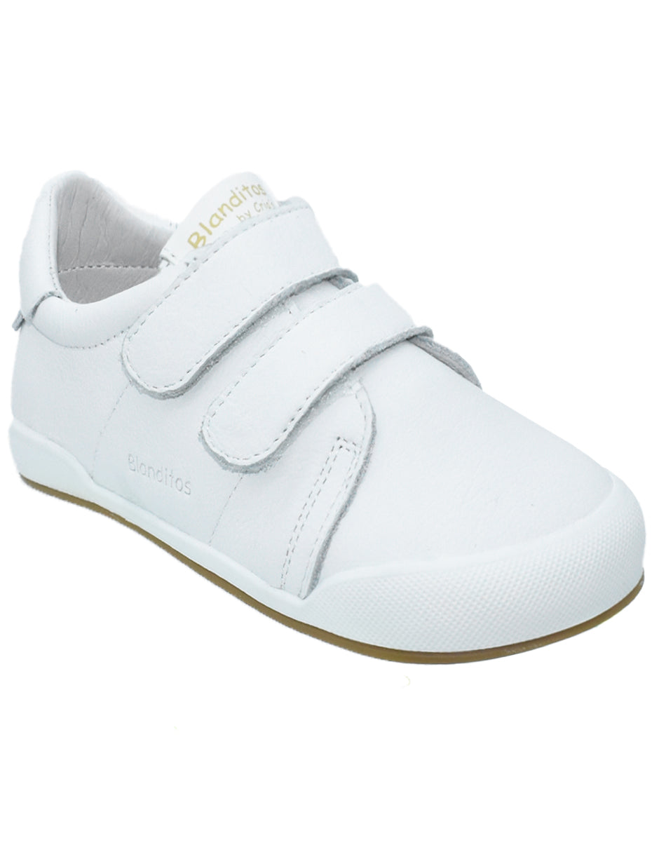 Zapato Barefoot Unisex Deportivo Suela Baja Blanco -Blanditos