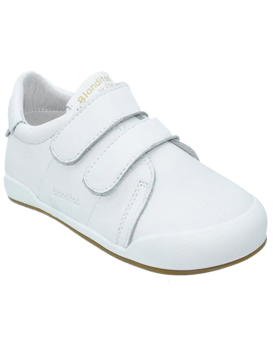 Zapato Barefoot Unisex Deportivo Suela Baja Blanco -Blanditos