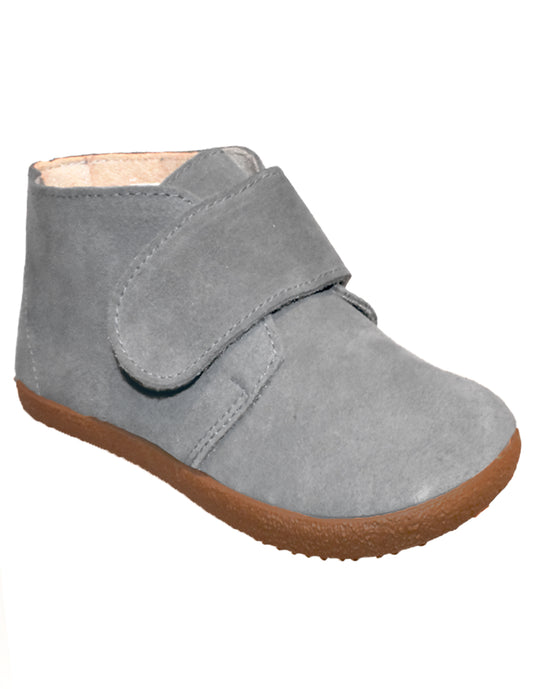 Zapato Niño Botin Safari Velcr Gris -Pekis