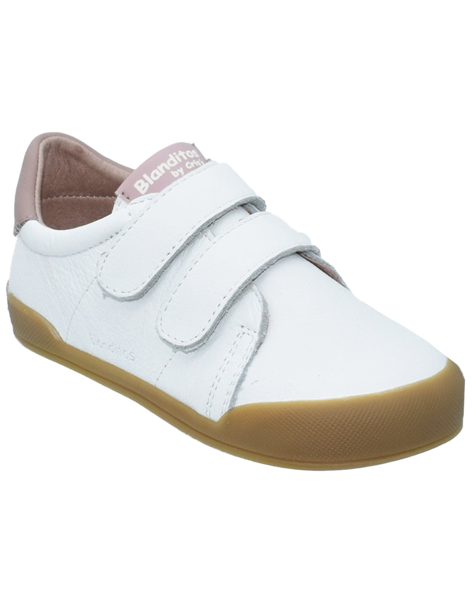 Zapato Barefoot Niña Deportivo Suela Baja Rosa -Blanditos