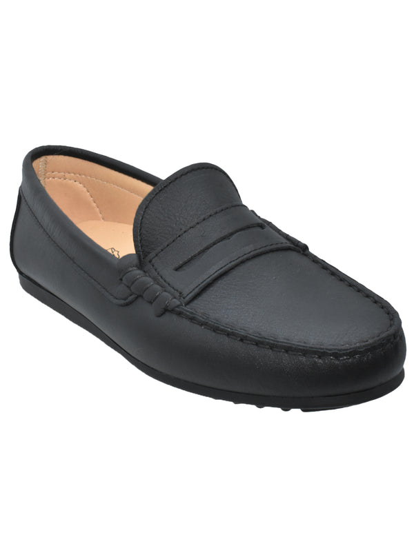 Mocasines Belinos Negros  con Antifaz para Niño