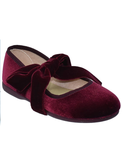 Zapato Niña / Salón Lazo/Terci Rojo -Tokolate