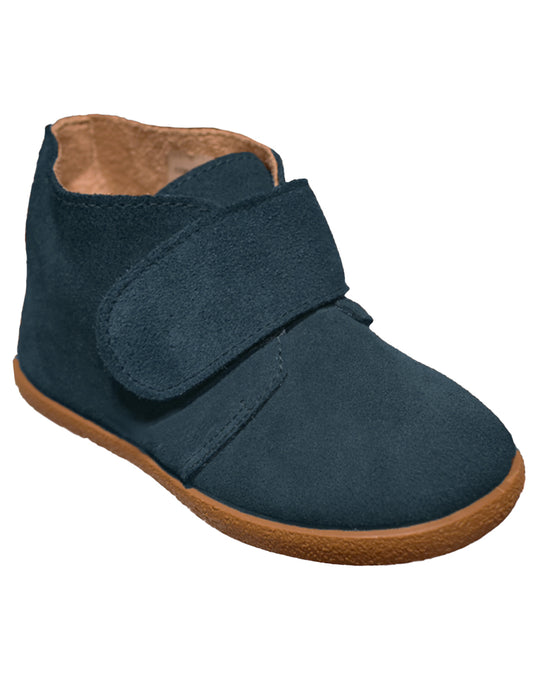 Zapato Niño Botin Safari Velcr Azul -Pekis