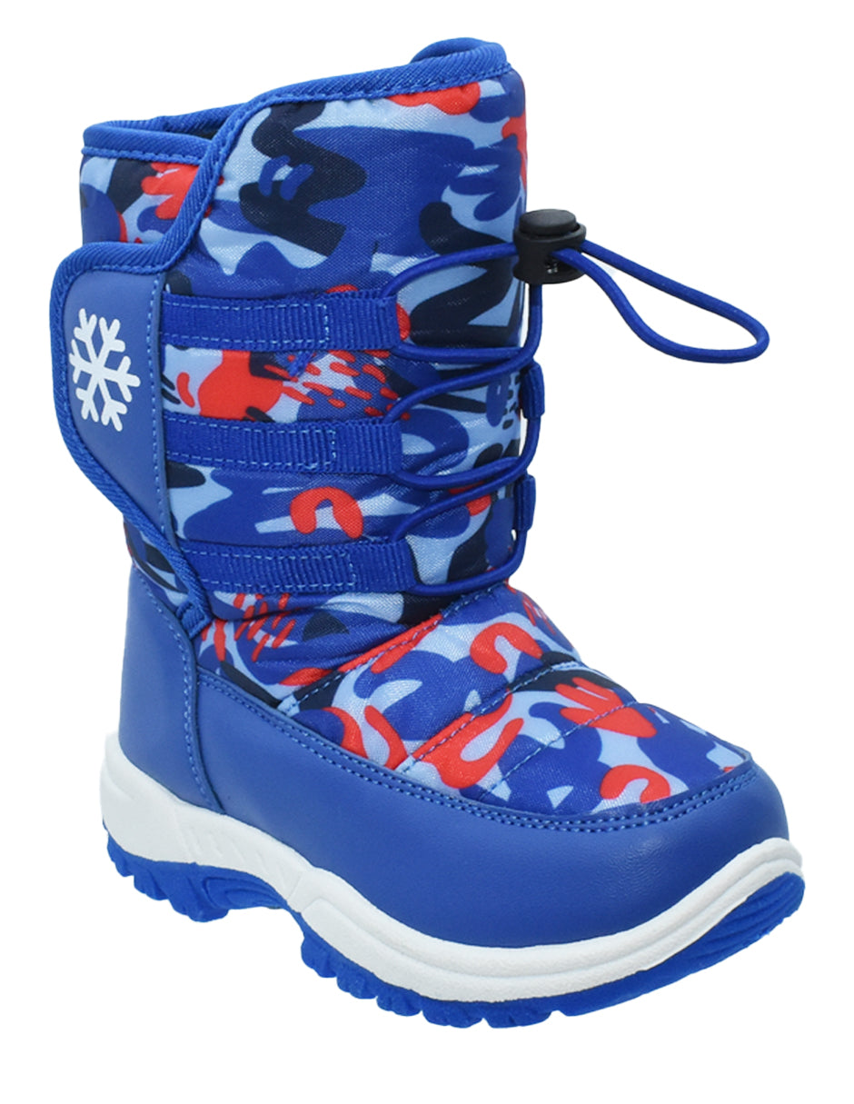 Bota Niño Nieve Cierre Resorte