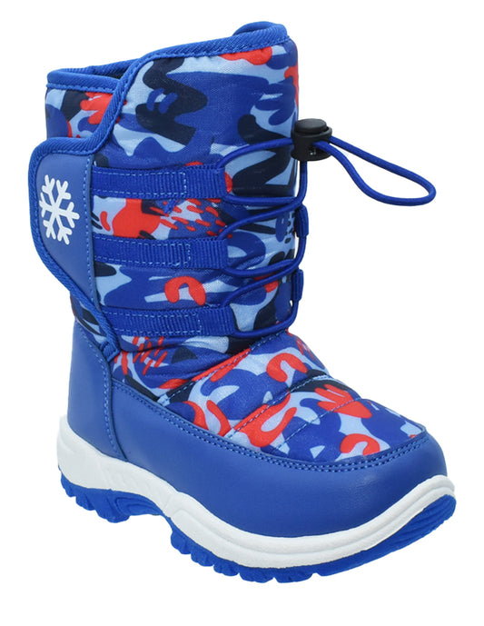 Bota Niño Nieve Cierre Resorte