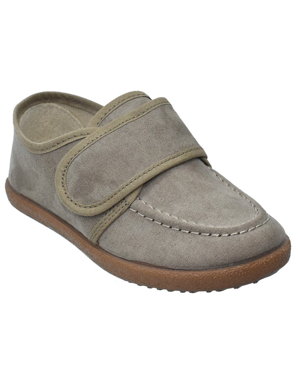 Zapatos Náutico Pekis en Serratex Gris para Niño
