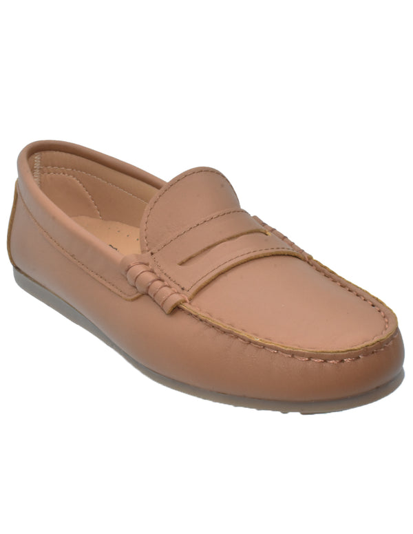 Mocasines Belinos Cuero con Antifaz para Niño