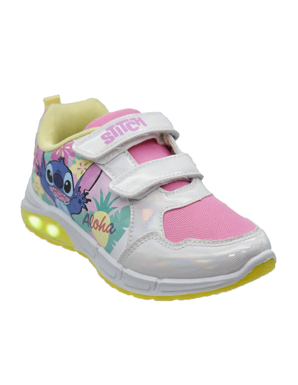 Tenis Niña Stitch con Luces LED y Velcro -GEORGIE BOY