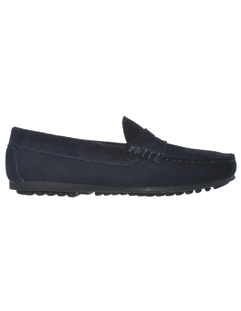 Mocasines Belinos Azul Marino con Antifaz para Niño
