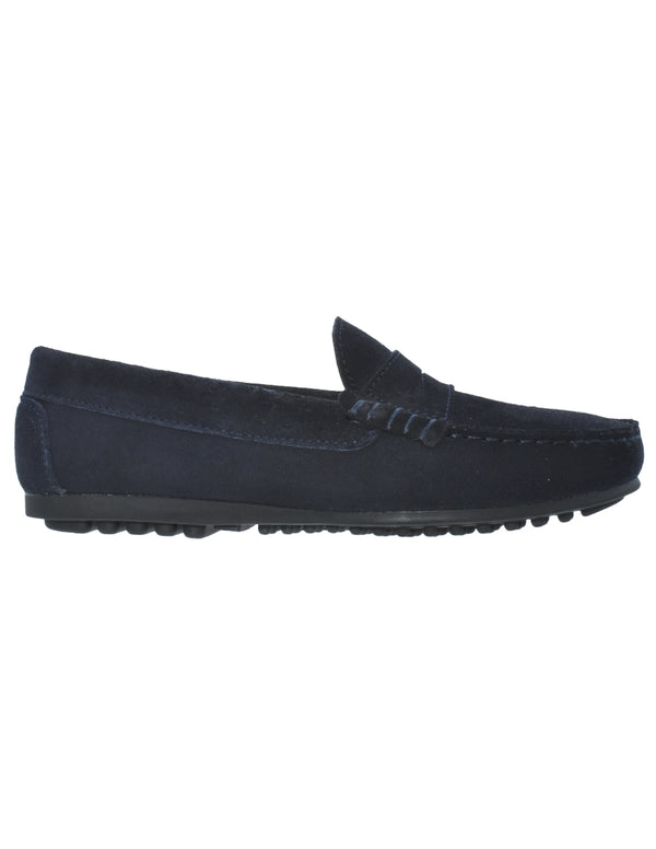 Mocasines Belinos Azul Marino con Antifaz para Niño
