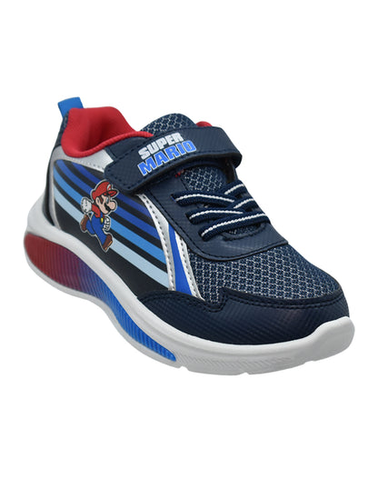 Tenis Georgie Boy de Super Mario Bros con Luces LED y Velcro para Niño