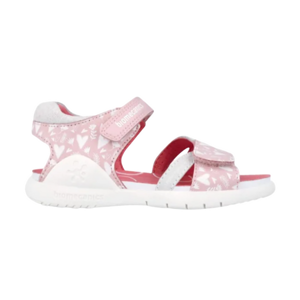 Biomecanics Sandalia Niña Velcro Corazones