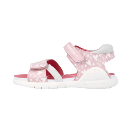 Biomecanics Sandalia Niña Velcro Corazones