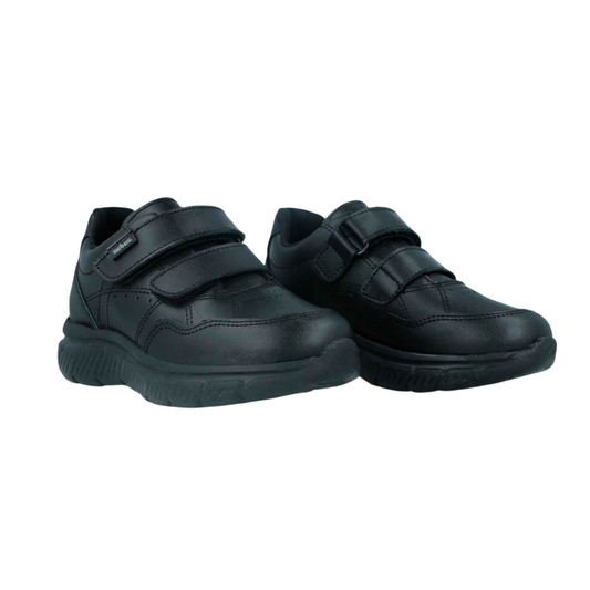 Audaz Zapato Escolar Niño Doble Velcro
