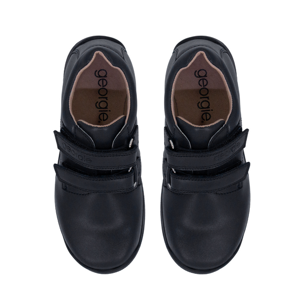 Georgie Zapato Escolar Niño Con Velcro Ajustable