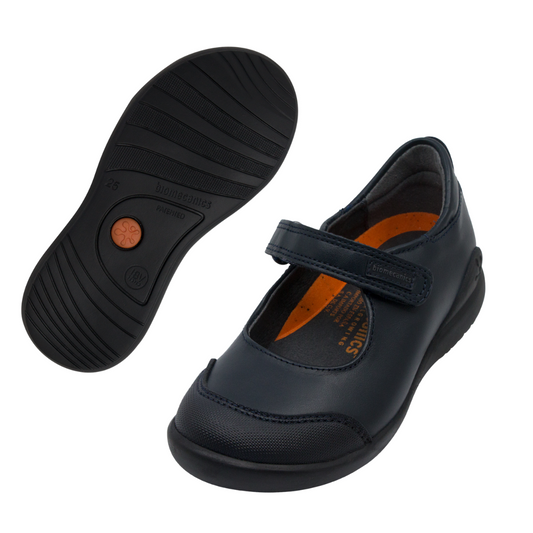 Biomecanics Zapato Escolar Niña Azul Marino