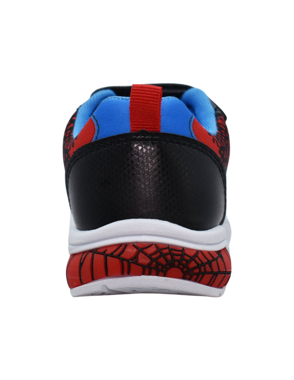 Tenis Niño Spider-Man con Luces LED y Velcro Ajustable- GEORGIE BOY