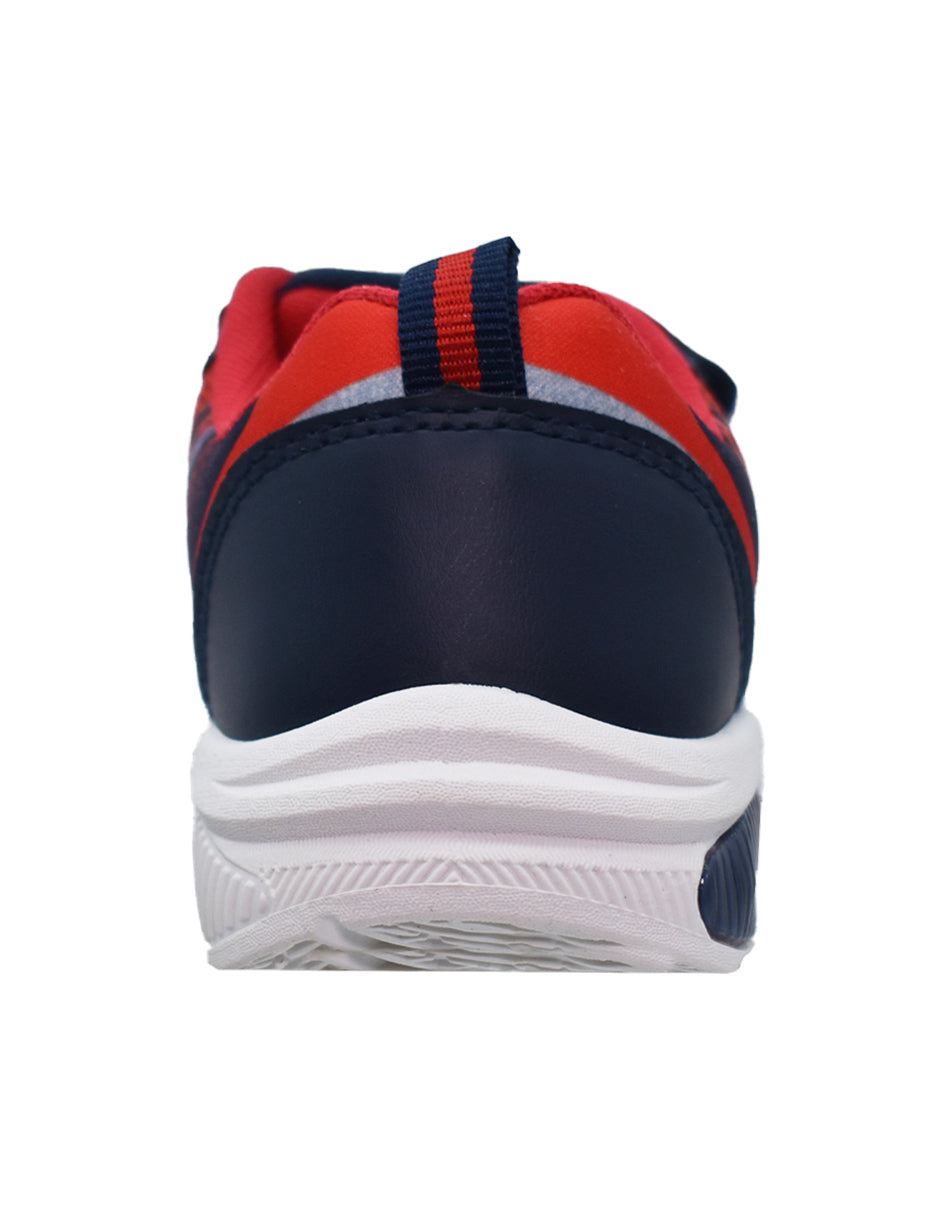 Tenis Niño Spider-Man con Luces LED y Velcro- GEORGIE BOY