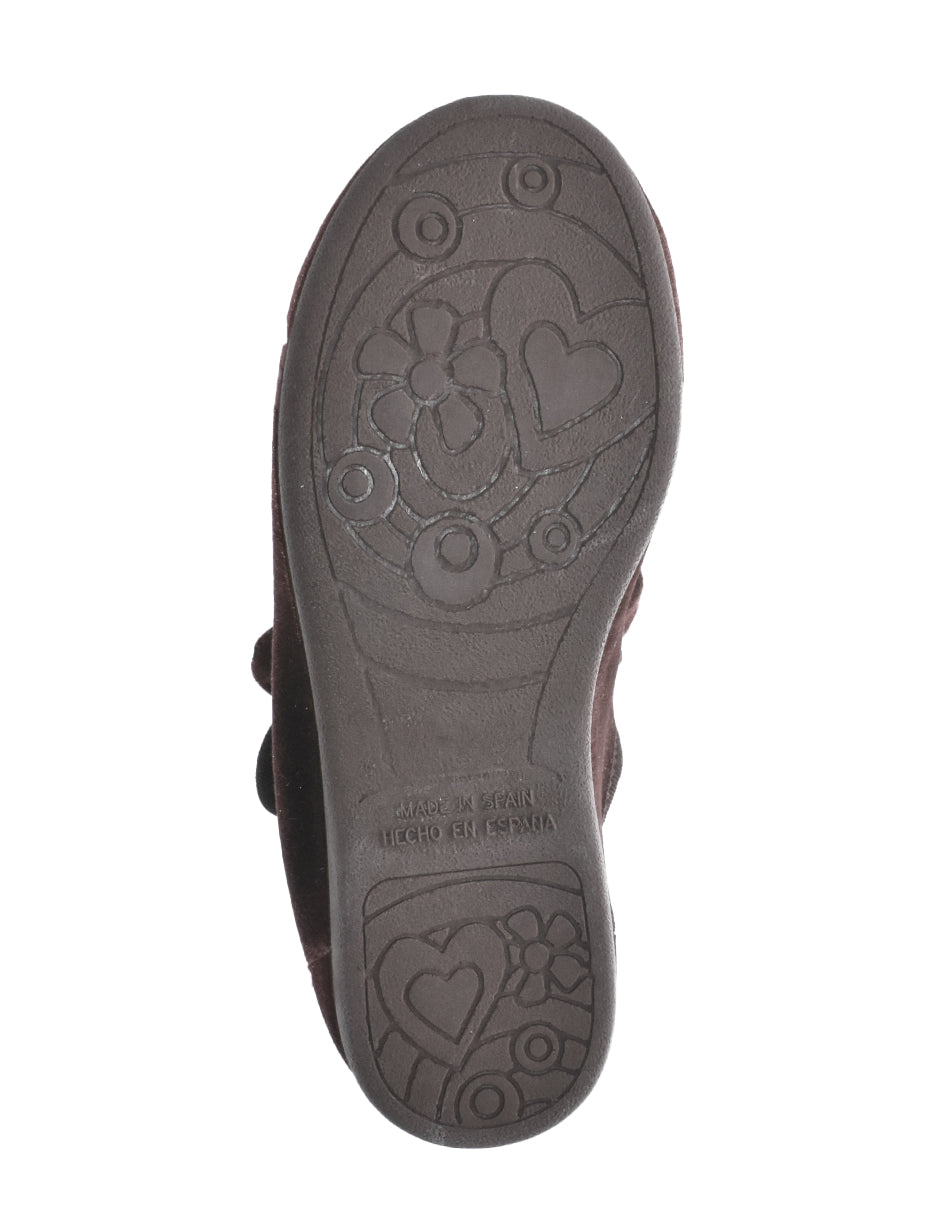 Zapato Niña/Mercedita/Cinta La Café -Pekis