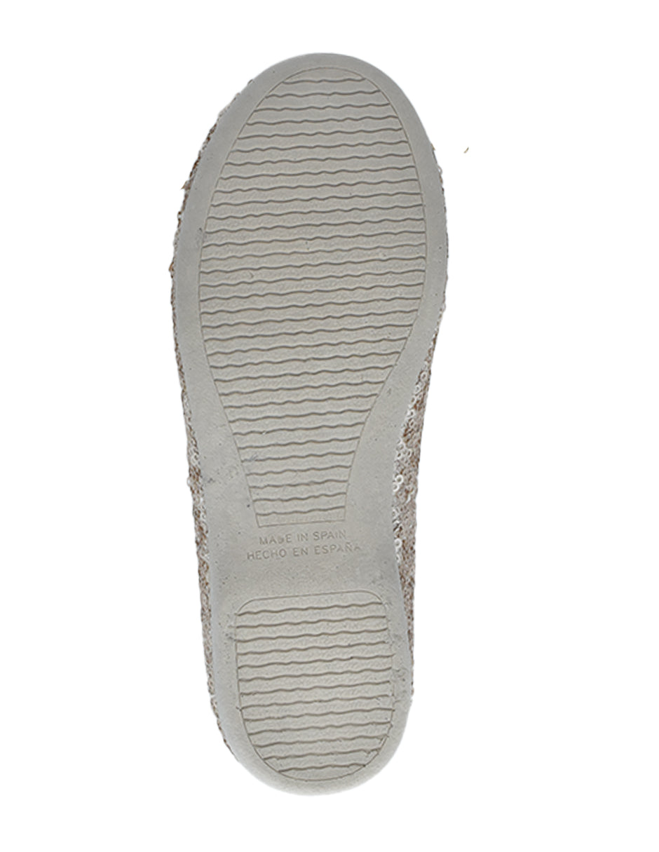 Zapato Niña Balerina Elástico Amarillo -Tokolate