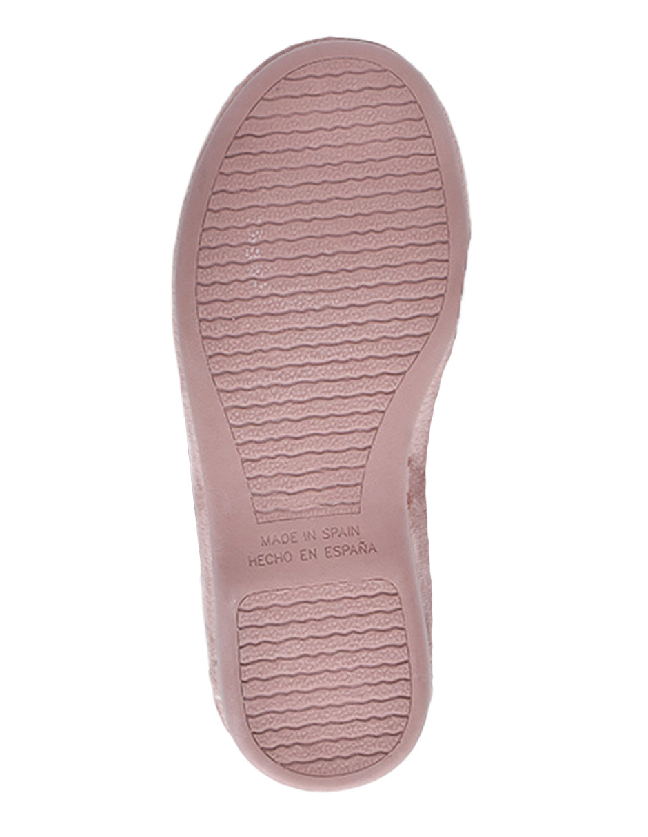 Zapato Niña/Hebilla Moño/Serra Rosa -Pekis