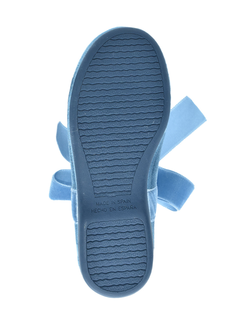 Zapato Niña / Salón Lazo/Terci Azul -Tokolate