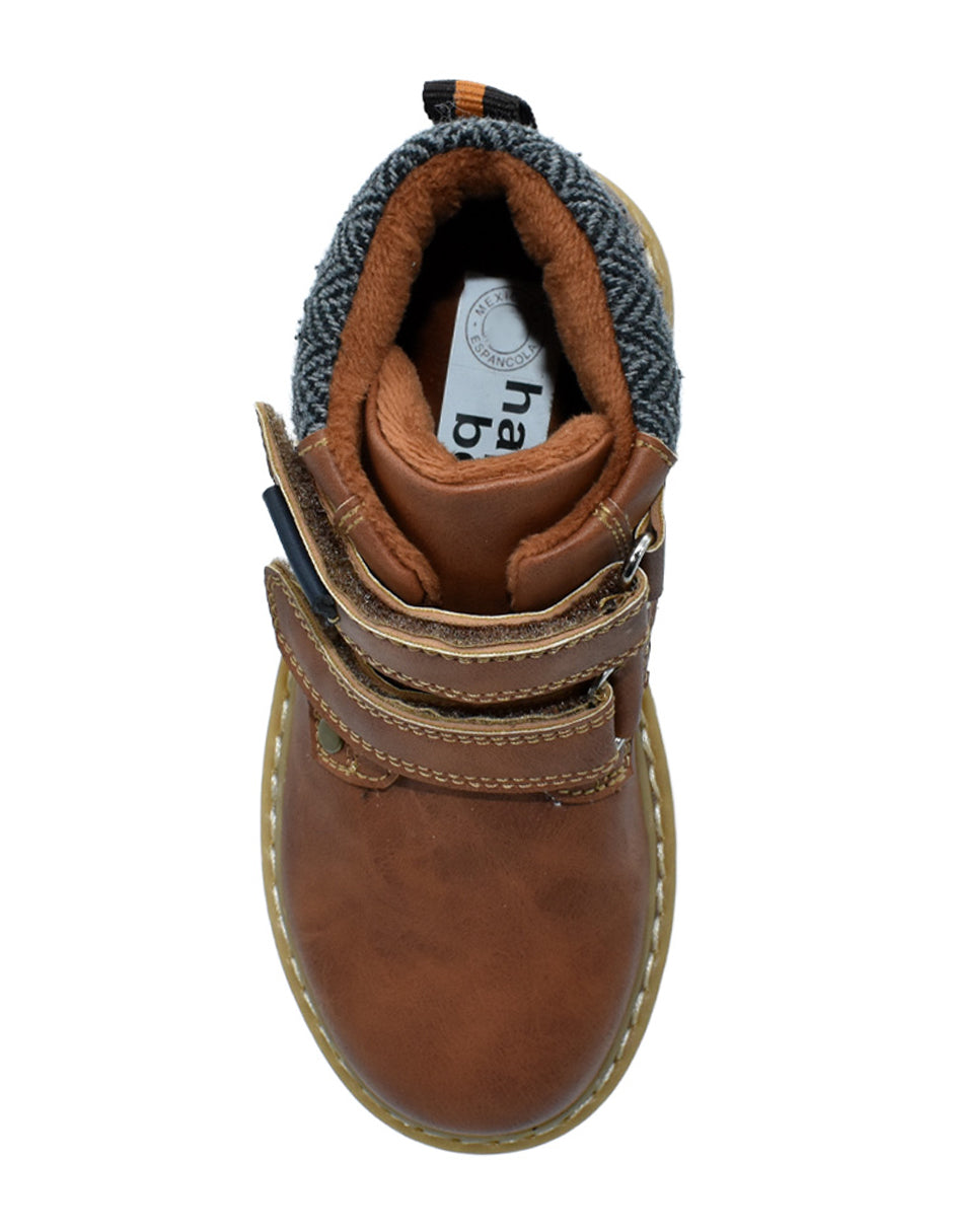 Zapato Botin Niño Dos Velcros
