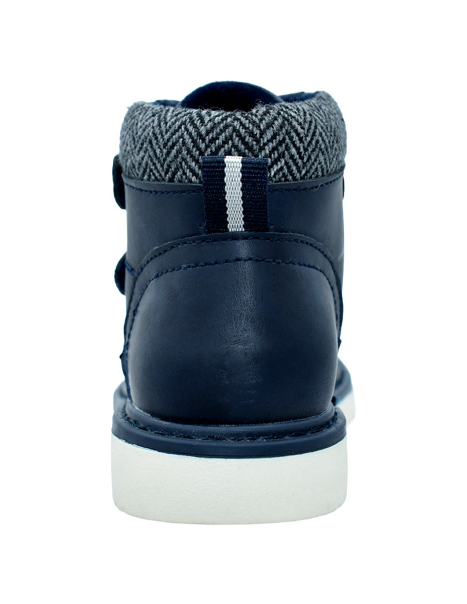 Zapato Botin Niño Dos Velcros