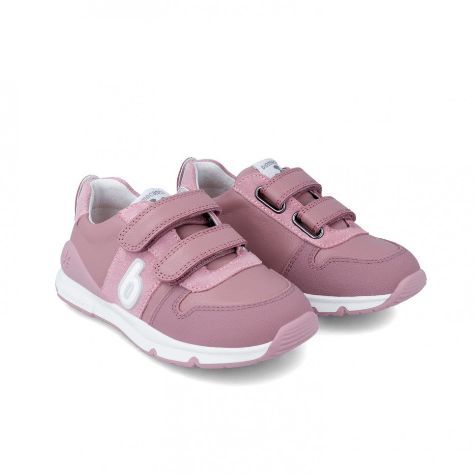 ZAPATO DEPORTIVO NIÑA BASICO DOS VELCROS