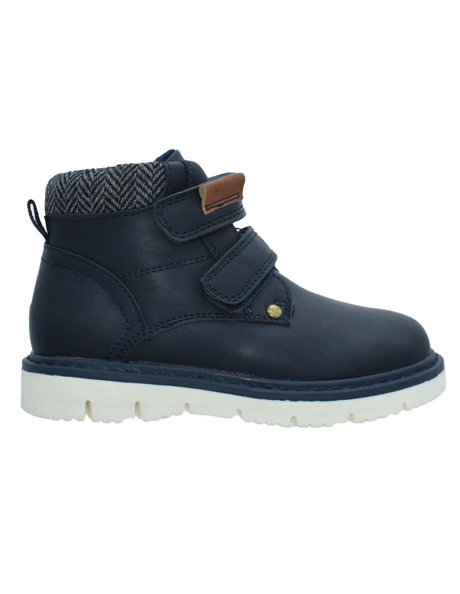 Zapato Botin Niño Dos Velcros