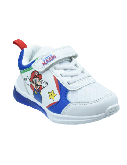 Tenis Niño Super Mario con Agujeta Elástica y Luces LED- GEORGIE BOY